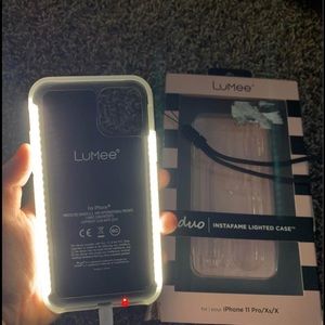 iPhone LuMee case for iPhone 11 Pro. Also compatible with iPhone XS and X.